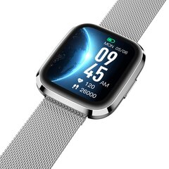 Garett GRC STYLE Silver Steel kaina ir informacija | Išmanieji laikrodžiai (smartwatch) | pigu.lt