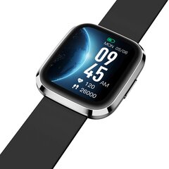 Garett GRC Style Silver/Black kaina ir informacija | Išmanieji laikrodžiai (smartwatch) | pigu.lt