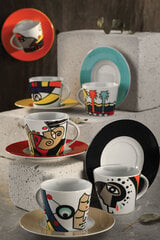 Kutahya Porselen kavos puodelių su lėkštutėmis komplektas, 12 dalių kaina ir informacija | Taurės, puodeliai, ąsočiai | pigu.lt