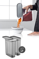 Hermia Concept maisto saugojimo indų rinkinys, 1.8 l, 2 vnt. цена и информация | Посуда для хранения еды | pigu.lt