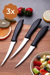 Fissman набор ножей Ticino, 3 предмета цена и информация | Ножи и аксессуары для них | pigu.lt