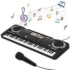 Elektrinis pianinas vaikams su mikrofonu MQ6106 Springos kaina ir informacija | Lavinamieji žaislai | pigu.lt