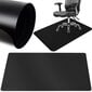 Apsauginis kilimėlis po kėde 100 x 140 cm, juodas kaina ir informacija | Biuro kėdės | pigu.lt