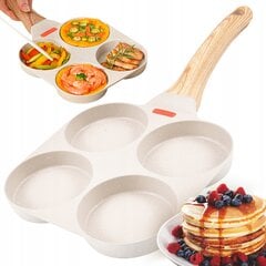 Сковорода с 4 отдельными конфорками. цена и информация | Cковородки | pigu.lt