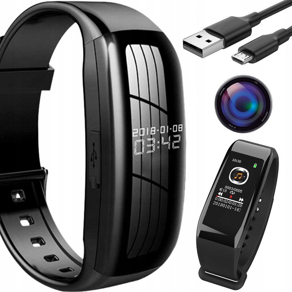 StoreXO Q5 Black цена и информация | Išmanieji laikrodžiai (smartwatch) | pigu.lt