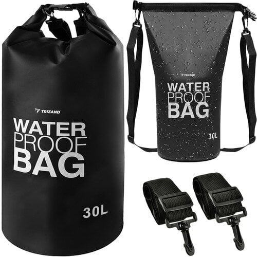 Neperšlampamas sportinis krepšys, 30L kaina ir informacija | Vandeniui atsparūs maišai, apsiaustai nuo lietaus | pigu.lt