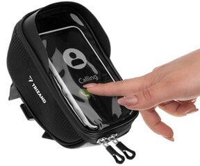 Dviračio krepšys, juodas kaina ir informacija | Krepšiai, telefonų laikikliai | pigu.lt