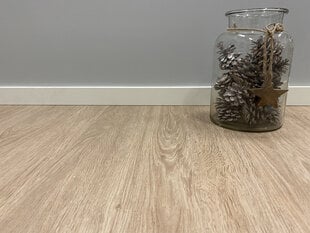 Standi vinilinė pakopinių grindų dangasu garso izoliacija Natural Oak, 5,5 mm. kaina ir informacija | Laminuotos grindys | pigu.lt