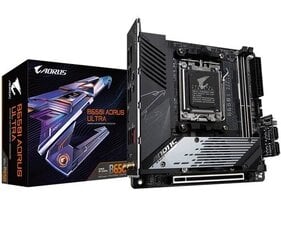 Giagbyte B650I Aorus Ultra kaina ir informacija | Pagrindinės plokštės | pigu.lt