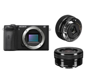 Sony A6600 ILCE-6600/B + 16-50 мм цена и информация | Цифровые фотоаппараты | pigu.lt