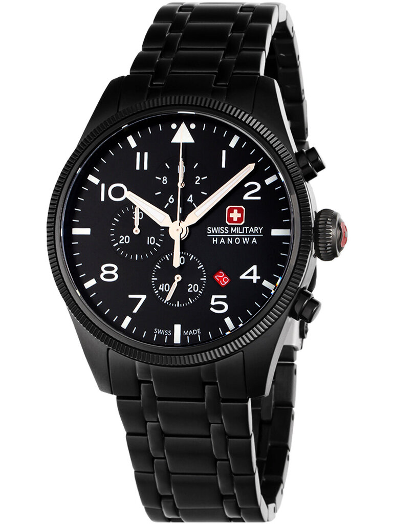 Laikrodis vyrams Swiss Military Hanowa Thunderbolt Chrono SMWGI0000431 цена и информация | Vyriški laikrodžiai | pigu.lt