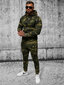 Laisvalaikio kostiumas vyrams Army, žalias kaina ir informacija | Sportinė apranga vyrams | pigu.lt