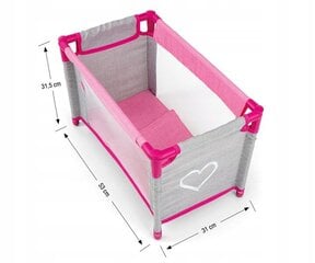 Lėlių lovytės, maitinimo kėdutės ir supynių komplektas Milly Mally kaina ir informacija | Žaislai mergaitėms | pigu.lt