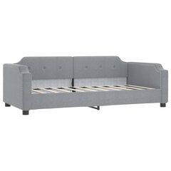 Sofa-lova vidaXL, 90x190 cm, pilka цена и информация | Кровати | pigu.lt