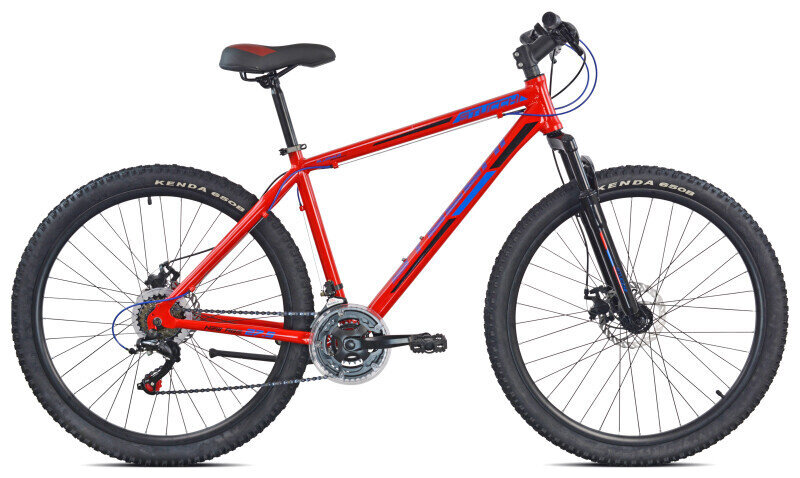 Kalnų dviratis Esperia Stucchi 27.5", raudonas kaina ir informacija | Dviračiai | pigu.lt