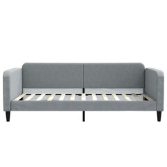 Sofa-lova vidaXL, 100x200 cm, pilka kaina ir informacija | Lovos | pigu.lt