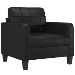 Кресло для отдыха, черное цена и информация | Кресла в гостиную | pigu.lt