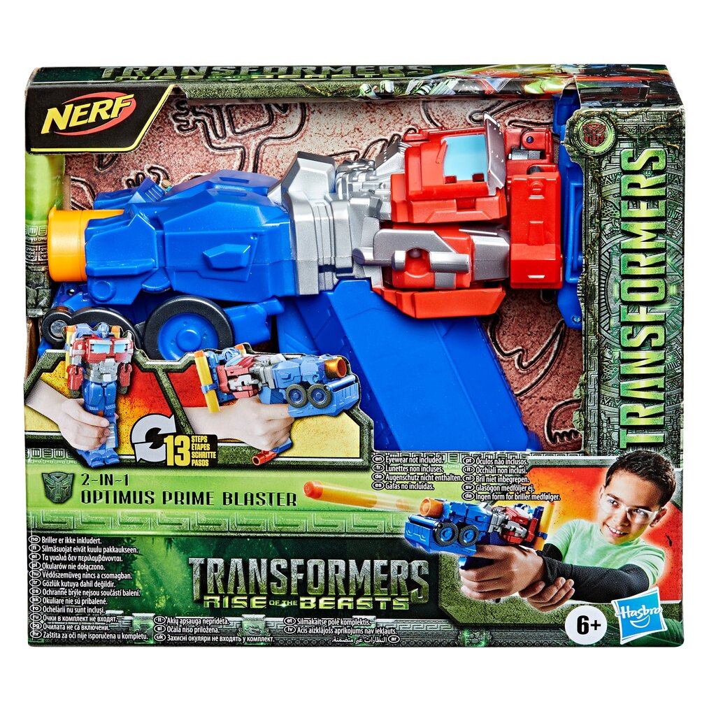 Šautuvas-transformeris Nerf Transformers The Rise of the Beasts цена |  pigu.lt