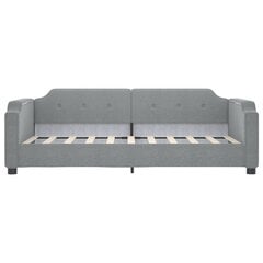 Sofa-lova vidaXL, 90x200 cm, pilka цена и информация | Кровати | pigu.lt