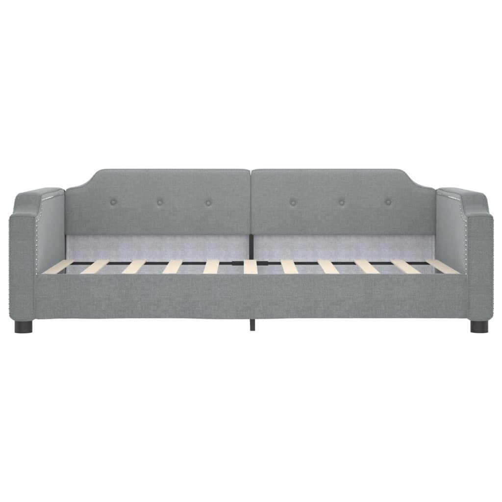 Sofa-lova vidaXL, 90x200 cm, pilka kaina ir informacija | Lovos | pigu.lt