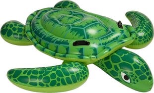 Надувные игрушки Intex Li,l' Sea Turtle Ride-On 150x127 см цена и информация | Надувные и пляжные товары | pigu.lt