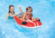 Pripučiama plaukimo lenta Intex Joy Rider kaina ir informacija | Pripučiamos ir paplūdimio prekės | pigu.lt