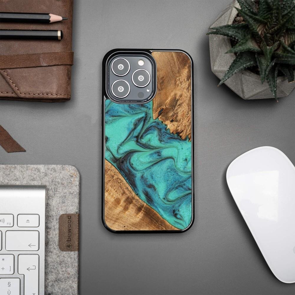 Bewood Unique Turquoise цена и информация | Telefono dėklai | pigu.lt