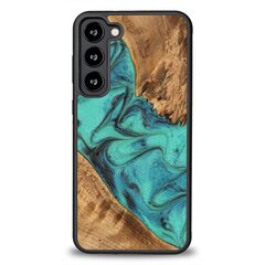 Bewood Unique Turquoise Wood and Resin kaina ir informacija | Telefono dėklai | pigu.lt