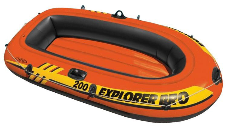 Pripučiama valtis Intex Explorer Pro 200​, 196x102x33 cm цена и информация | Valtys ir baidarės | pigu.lt