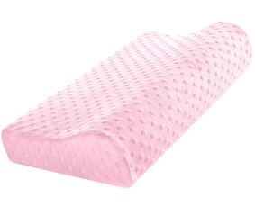 Подушка Foam Pillow, розовая цена и информация | Подушки | pigu.lt