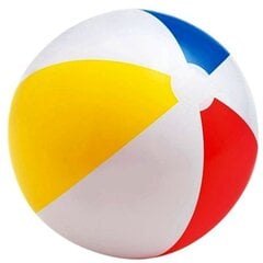Pripučiamas kamuolys Intex Glossy, 51 cm kaina ir informacija | Pripučiamos ir paplūdimio prekės | pigu.lt