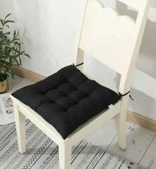 Kėdės pagalvėlė, juoda kaina ir informacija | Pagalvės, užvalkalai, apsaugos | pigu.lt