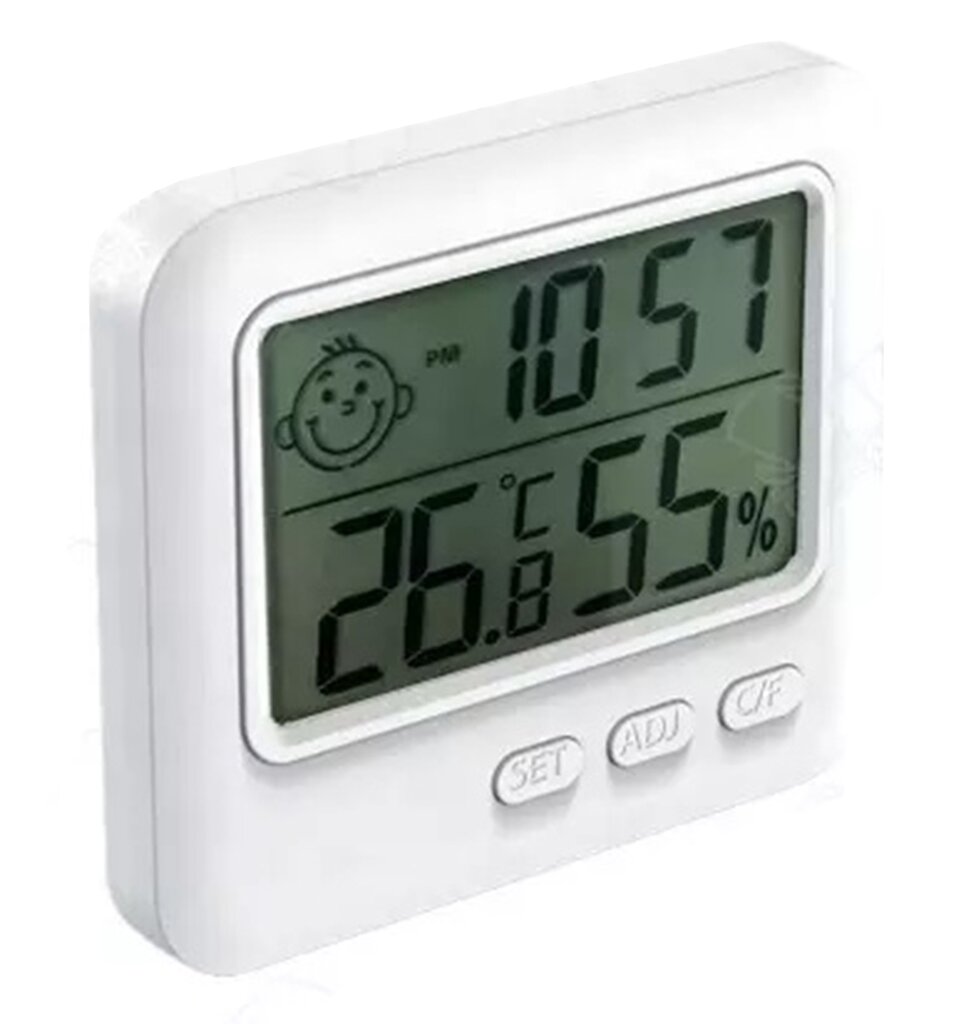 Termometras Kambario Higrometras kaina ir informacija | Meteorologinės stotelės, termometrai | pigu.lt