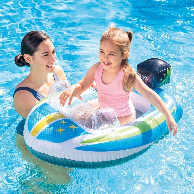 Pripučiamas plaustas vaikams Intex Pool Cruisers kaina ir informacija | Pripučiamos ir paplūdimio prekės | pigu.lt