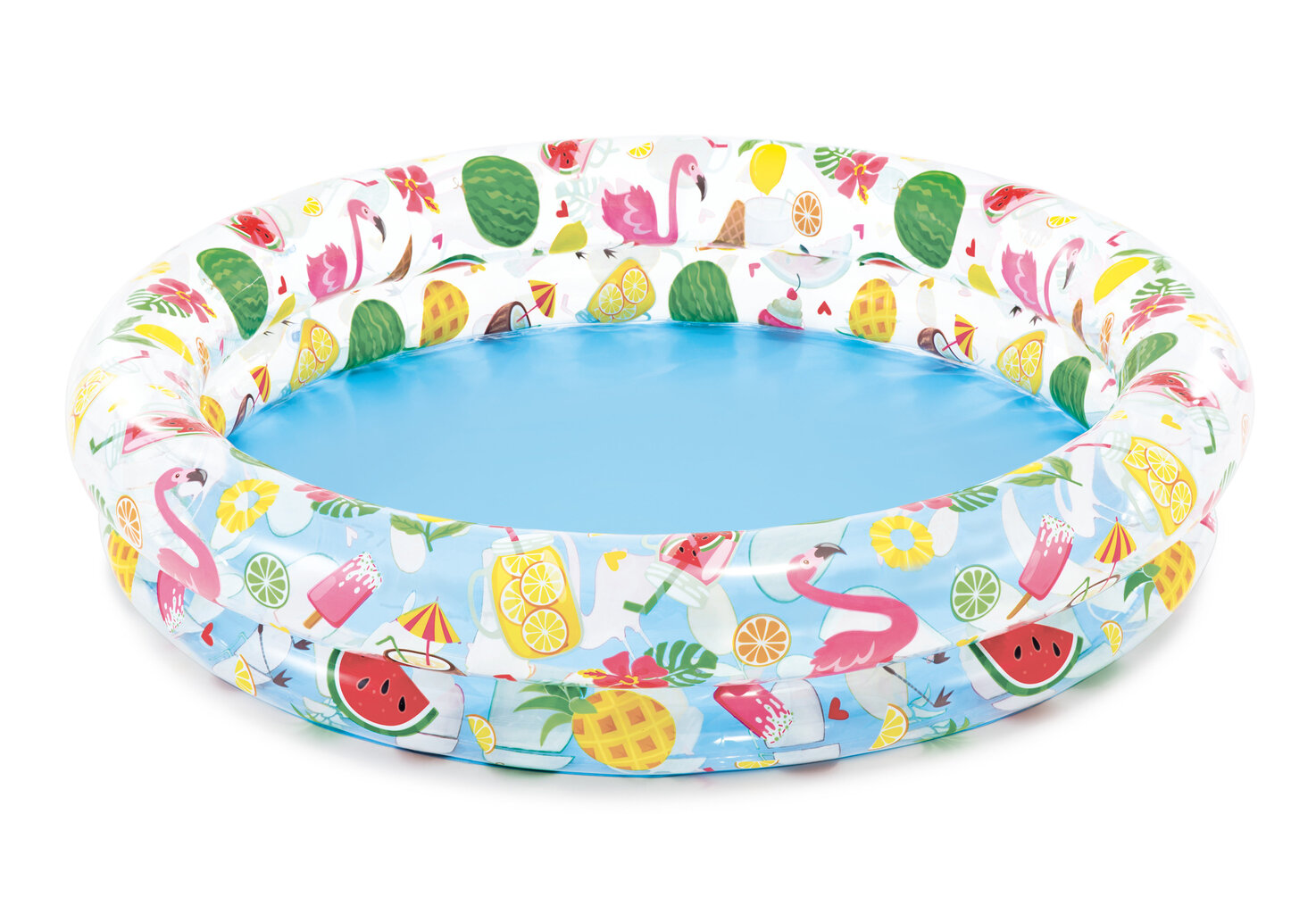 Pripučiamas baseinas Intex Just So Fruity, 122x25 cm цена и информация | Baseinai | pigu.lt