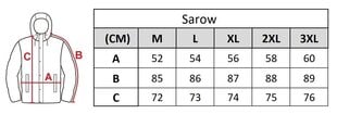 Куртка для мужчин Sarow 627, синяя цена и информация | Мужские куртки | pigu.lt