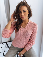 Megztinis moterims Mira, rožinis kaina ir informacija | Megztiniai moterims | pigu.lt