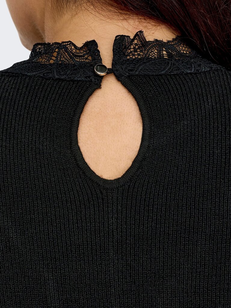 Megztinis moterims Only Carmakoma, juodas kaina ir informacija | Megztiniai moterims | pigu.lt