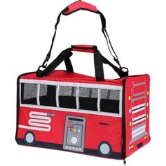 Сумка для транспортировки Koopman Автобус, 52x30x32,5 см, красная цена и информация | Переноски, сумки | pigu.lt
