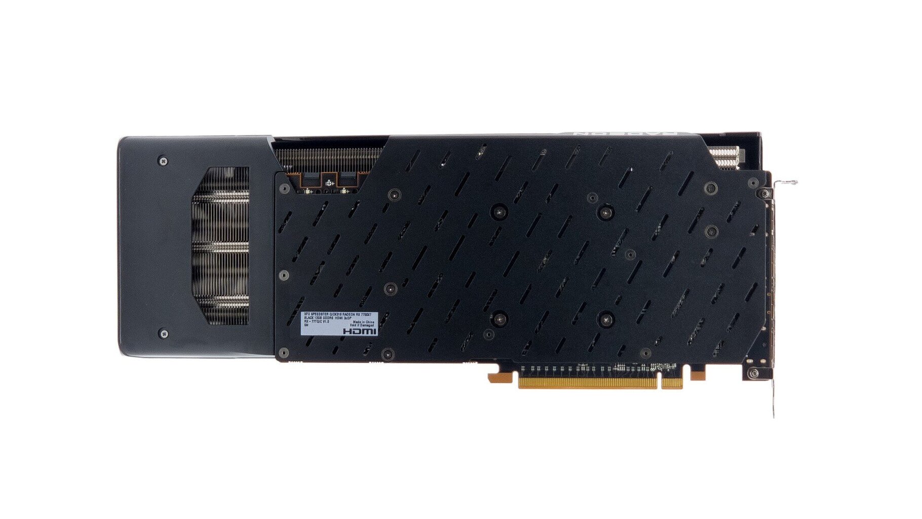 XFX Speedster Qick 319 Radeon RX 7700 XT Black Edition (RX-77TQICKB9) kaina ir informacija | Vaizdo plokštės (GPU) | pigu.lt