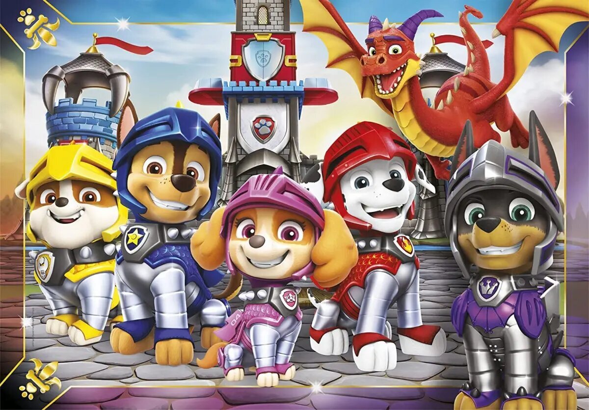 Dėlionė Clementoni Paw Patrol (Šunyčiai Patruliai), 120 d. kaina ir informacija | Dėlionės (puzzle) | pigu.lt