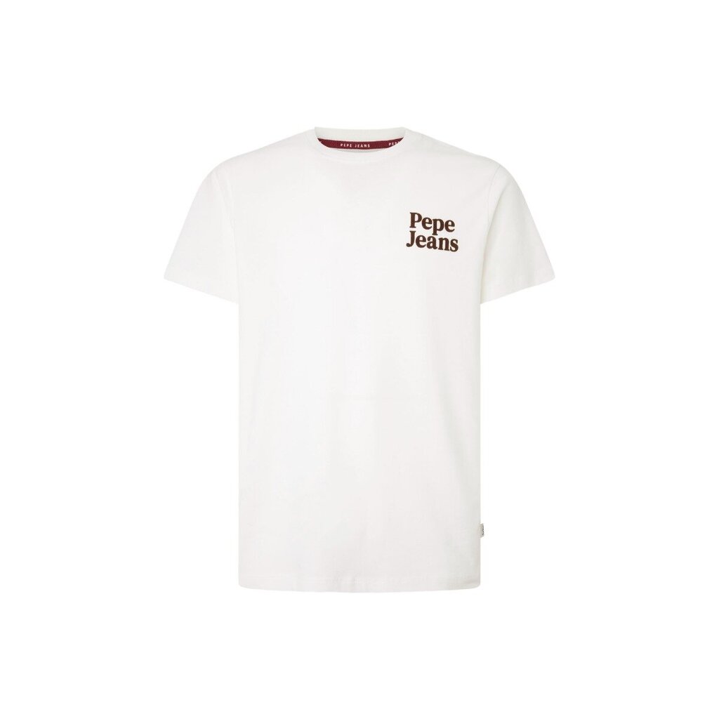 Marškinėliai vyrams Pepe Jeans, balti kaina ir informacija | Vyriški marškinėliai | pigu.lt