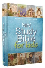 NIrV, Study Bible for Kids, Hardcover цена и информация | Книги для подростков  | pigu.lt