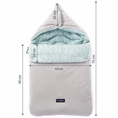 Kūdikio miegmaišis Zaffiro, mėlynas kaina ir informacija | Vokeliai, miegmaišiai, pagalvės | pigu.lt