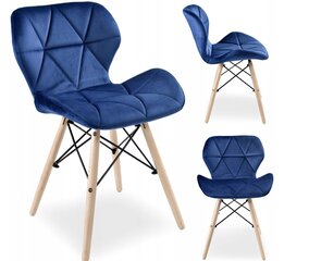 Современный стул eHockers, синий цена и информация | Стулья для кухни и столовой | pigu.lt