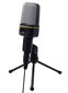 Microphone with Stand Black 1884191116402 цена и информация | Mikrofonai | pigu.lt