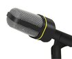 Microphone with Stand Black 1884191116402 kaina ir informacija | Mikrofonai | pigu.lt