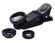 Phone Camera Lenses 3in1 1884191116416 kaina ir informacija | Priedai telefonams | pigu.lt