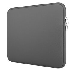 Неопреновый Чехол Для Ноутбука 14-15,6 Серый цена и информация | Рюкзаки, сумки, чехлы для компьютеров | pigu.lt