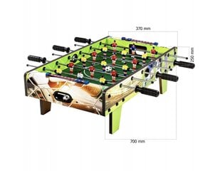 Stalo futbolas GamesPlanet, 70x37x25 cm kaina ir informacija | Stalo futbolas | pigu.lt